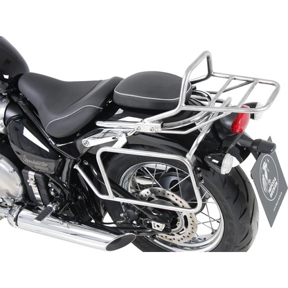 Triumph Bonneville  SpeedMaster Carrier - Sidecases 'Permanent' - Chrome