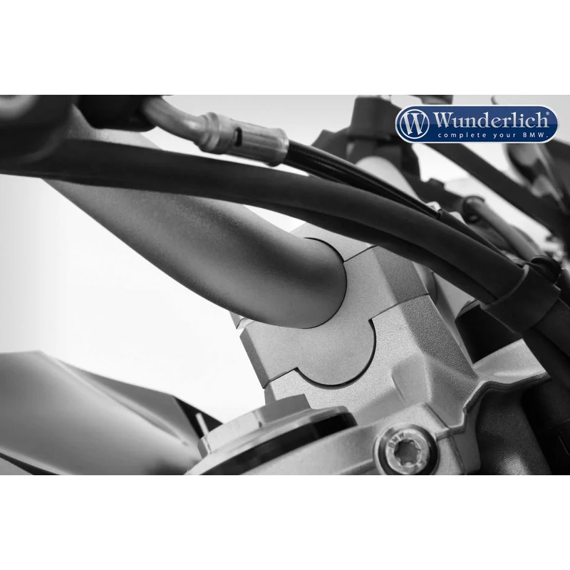 BMW F Series Ergonomics - Handlebar Risers - With Sat Nav
