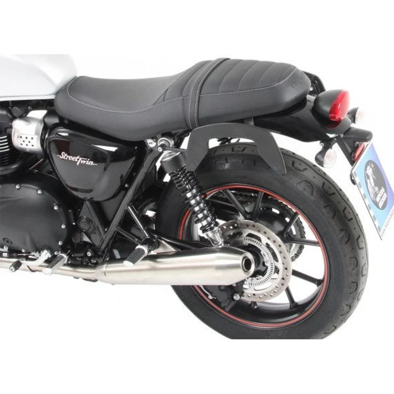 TRIUMPH Twin 900 Series - Sidecases Carrier - C-Bow - Chrome