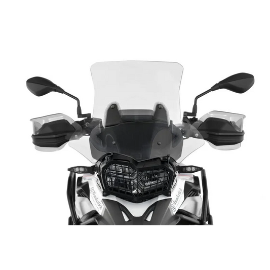 BMW F Series GS Screen - Windscreen Marathon - Short (115mm) hole gap / Clear