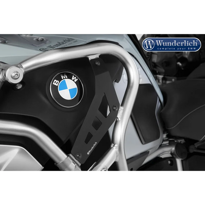 BMW R1250GSA Protection - Filler Plate for Reinforcement Bar - Silver