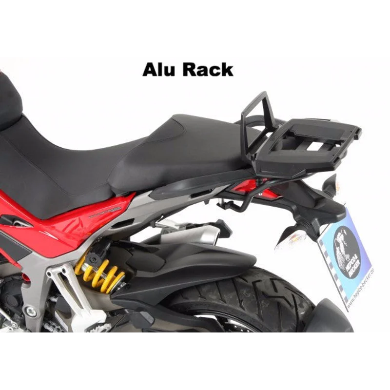 Ducati Multistrada Carrier - For Topcases - Alu Rack (Fixed Hinge)