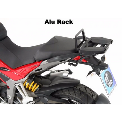 Ducati Multistrada Carrier - For Topcases - Alu Rack (Fixed Hinge)