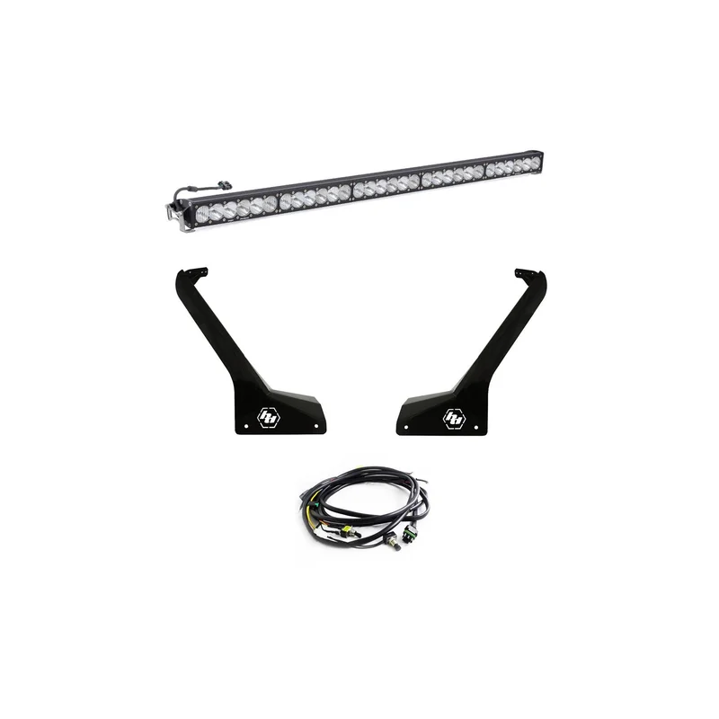 JEEP WRANGLER ROOF MOUNT LIGHT KIT - ONX6+ 50 INCH - Clear / Toggle