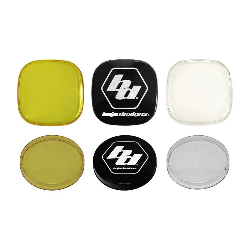 Light Covers - SQUADRON - Amber / Round / 1N  (SINGLE PC)