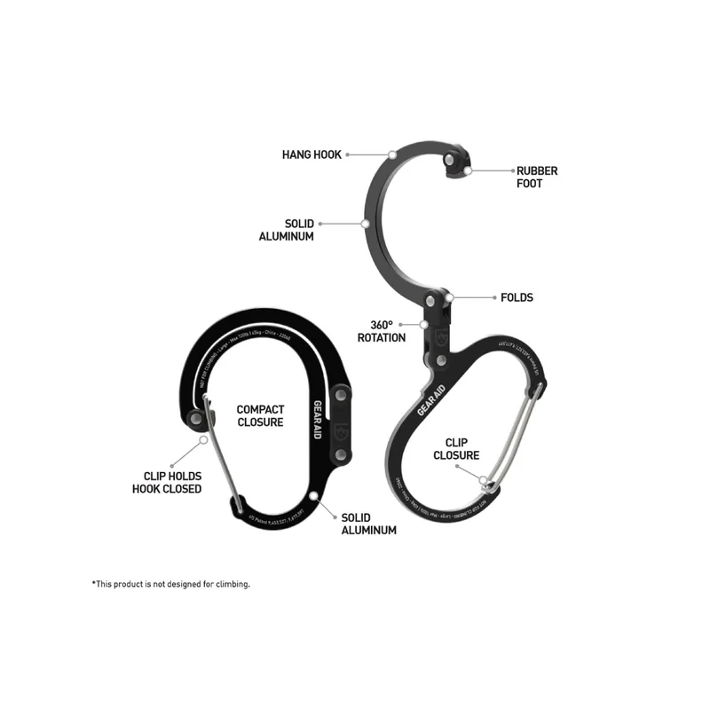 GEAR AID HEROCLIP - Small / Black