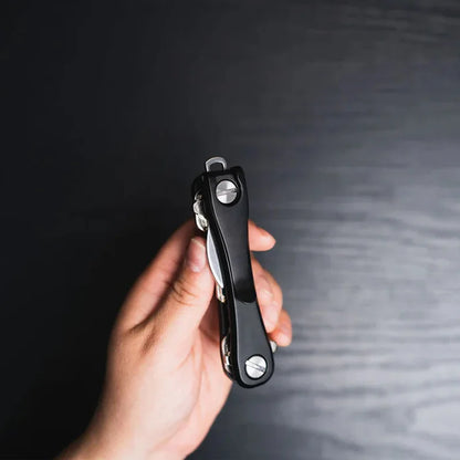 Keysmart Add on - Deep Carry Pocket Clip - Black