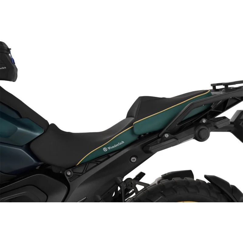 BMW R 1300 GS Seat - Rider "Active Comfort " - Green-Gold / High