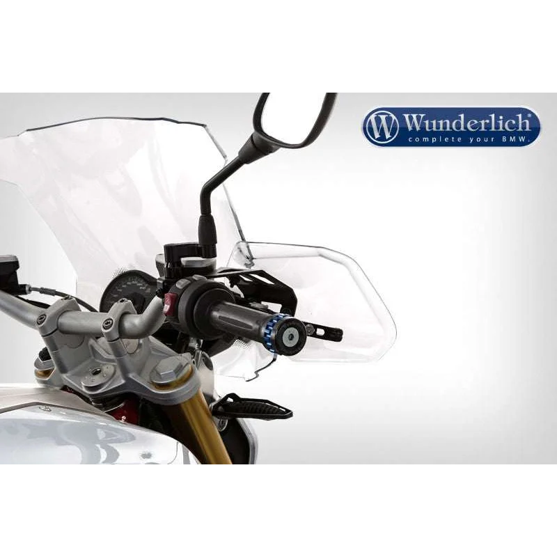 BMW R1200GS Protection - Hand Wind Deflector - Smoked Grey