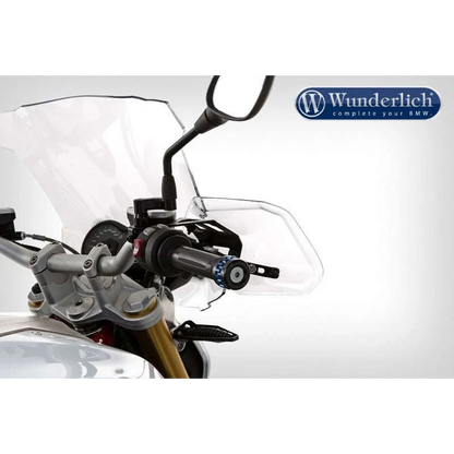 BMW R1200GS Protection - Hand Wind Deflector - Smoked Grey