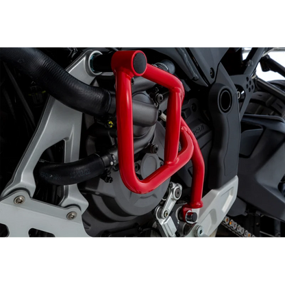 Ducati Desert X Protection - Engine Guard ( Left) - Red / Fits Wunderlich Tank Guard