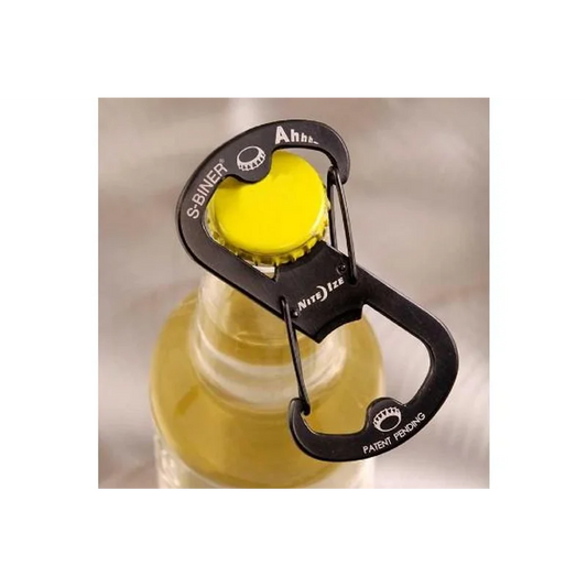 S-Biner with Bottle Opener (SS) - Stainless Steel / Stainless Steel