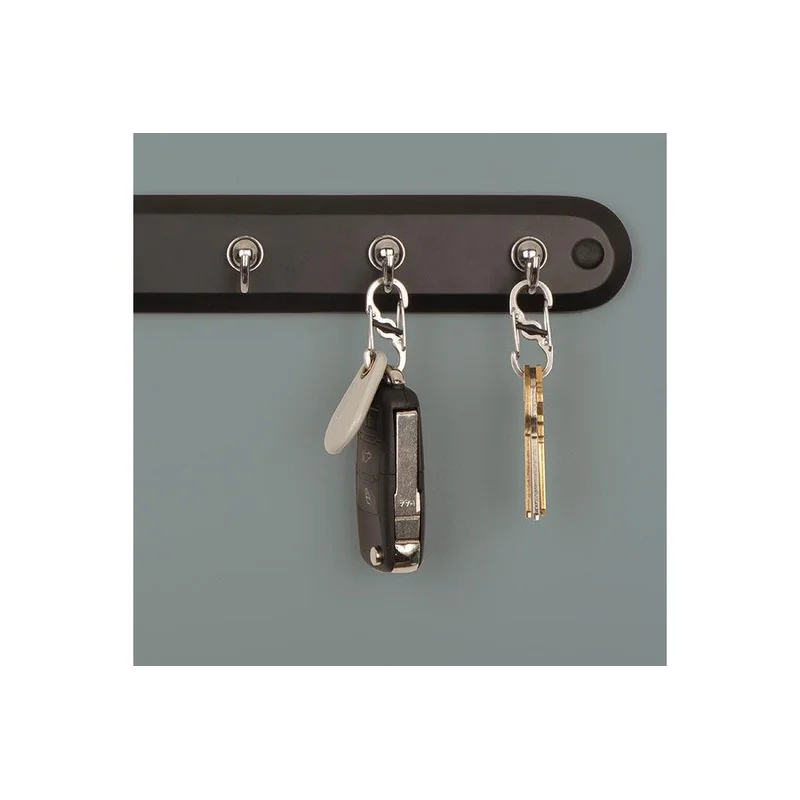 S-Biner with Lock ( Aluminium) - Size#3 / Blue / Aluminium