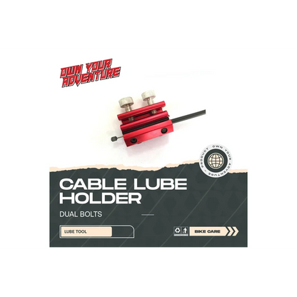 Cable Lube Holder (Dual Bolts)