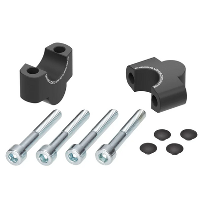 HANDLEBAR RISER - 25mm UP (4235-Z25TC) - Black