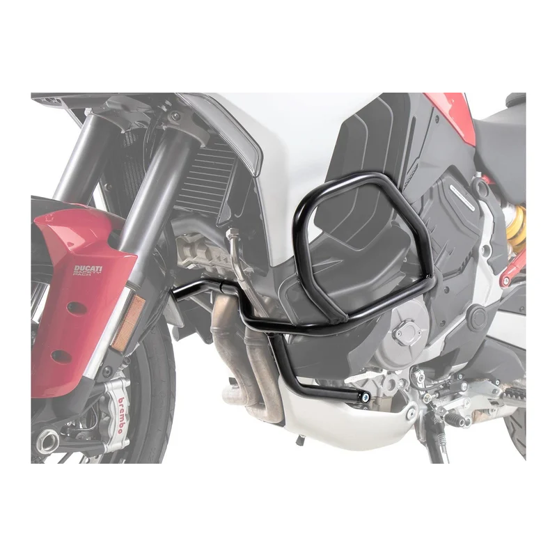 Ducati Multistrada V4 Protection - Engine Guard - Steel / Black