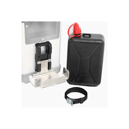 Fuel container 2L with brackets - Canister + Bracket + Straps