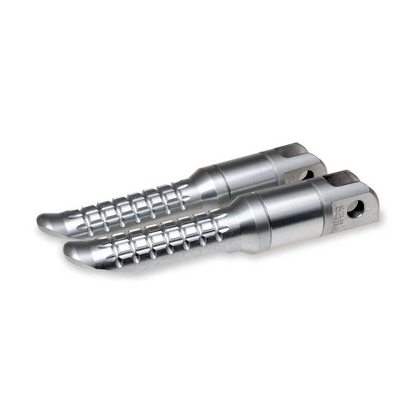 Triumph Bonneville Footpegs - Racing Style - Rear / Black