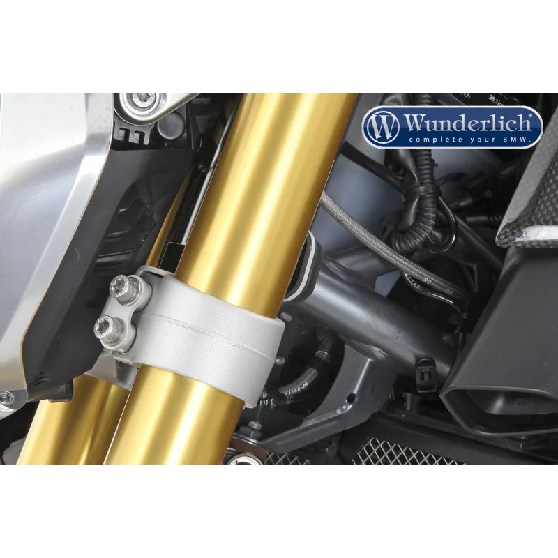 BMW R1200R Ergonomics - Steering Stopper