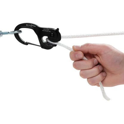 Aluminum Rope Tightner - 1N Large Tightener + 1N Rope ( Length 304cm) / Aluminum