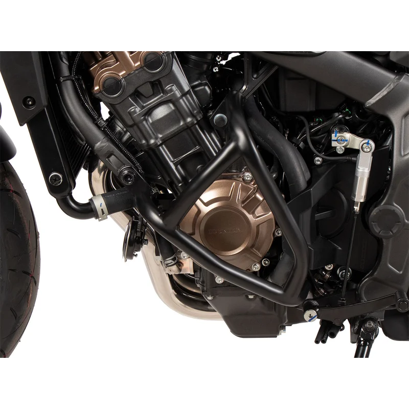 Honda CB 650 R / E-CLUTCH Protection - Engine Bar "SOLID" - Black
