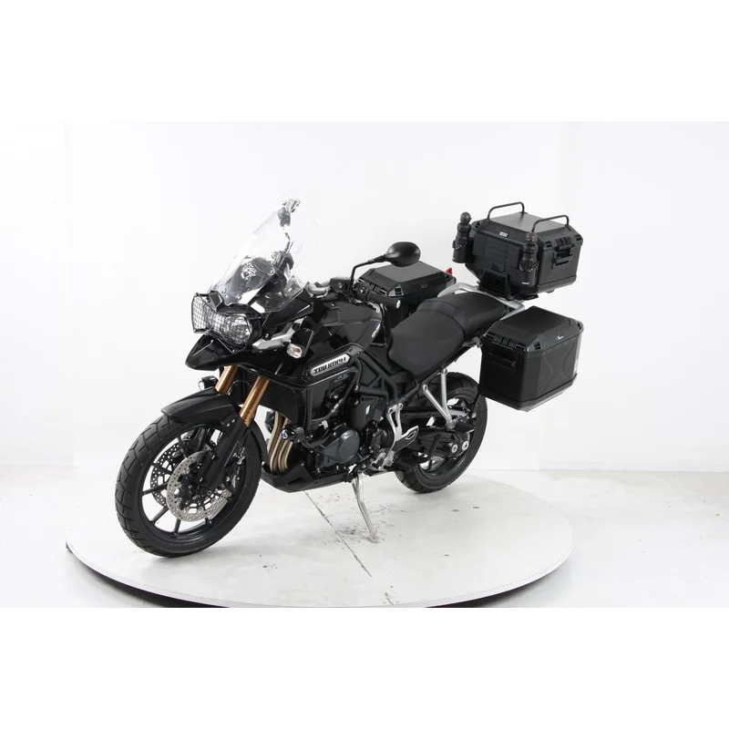 Triumph Tiger Explorer 1200 Carrier - Topcase "Hepco Becker" - 2014-2021 / Alu Rack Fixed Hinge (Alu Rack)