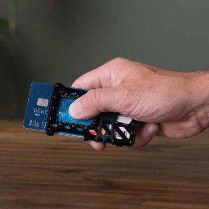 MONEY CLIP + RFID BLOCK + TOOLS