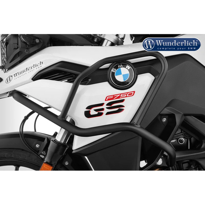 BMW F750GS Protection - "ADVENTURE" Tank Guard (Black) - Black