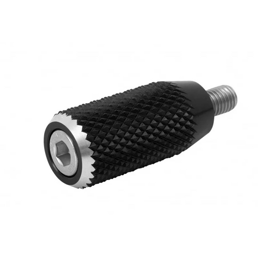 Gear Shifter Lever End Peg - KNURLED - Aluminium
