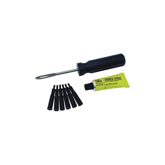 Tubeless Tyre Repair Kit (Tool+Plug+Cement)