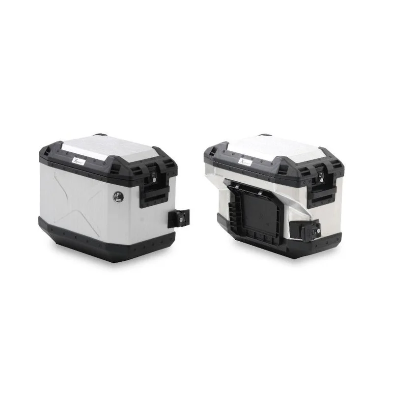 Sidecase 40L Xplorer Cutout Series - 2N (1N 37L + 1N 40L) / Aluminium