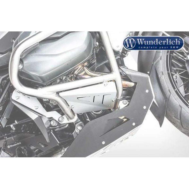 BMW R1200GS Protection - Engine Guard Rock Set (Side Lower) - Silver