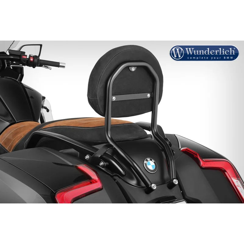 BMW K1600 B Ergonomics - Sissy Bar - Black / Bar Only