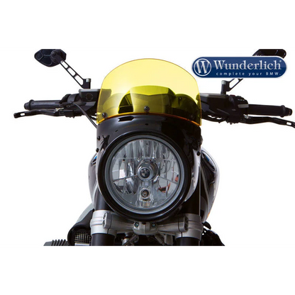 BMW R NineT Screens - Vintage Screen (H:120mm) - Clear