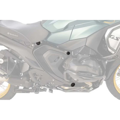 BMW R 1300 GSA Styling - Frame Protection Cover Caps (8-piece) - Black