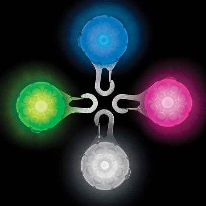 SPOTLIT® RECHARGEABLE COLLAR LIGHT - Green