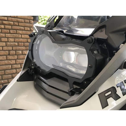 BMW GS Protection - Headlight Guard Foldable (Lexan Clear) - Clear