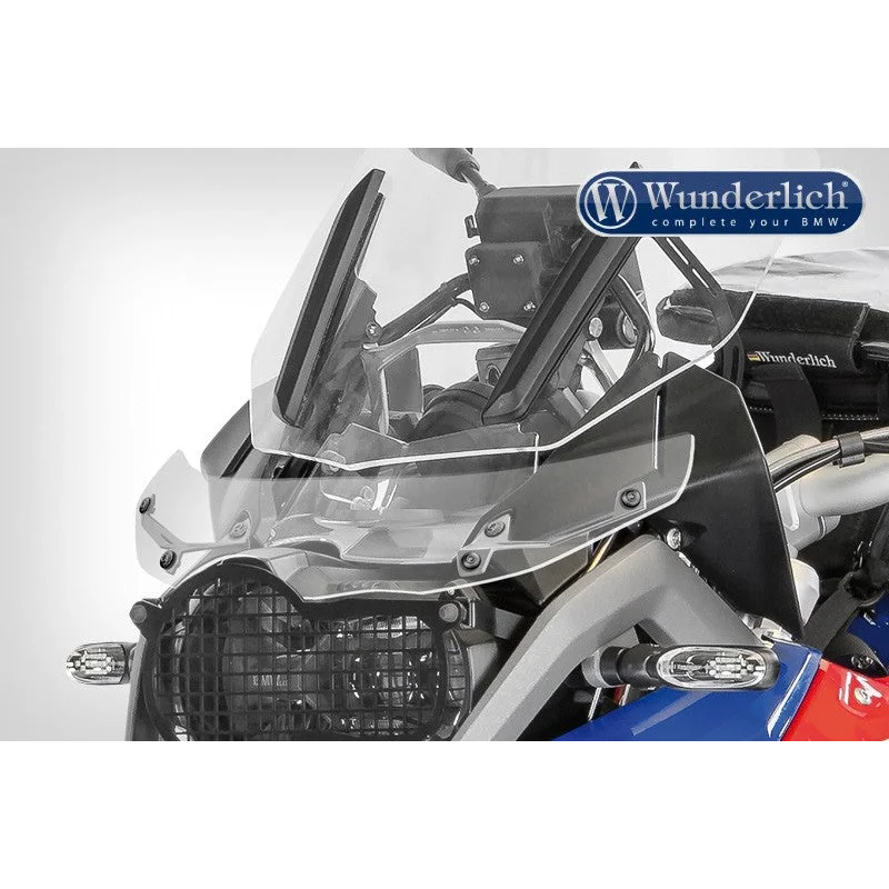 BMW R Series GS Screens - Pane Deflector - Smoked Grey