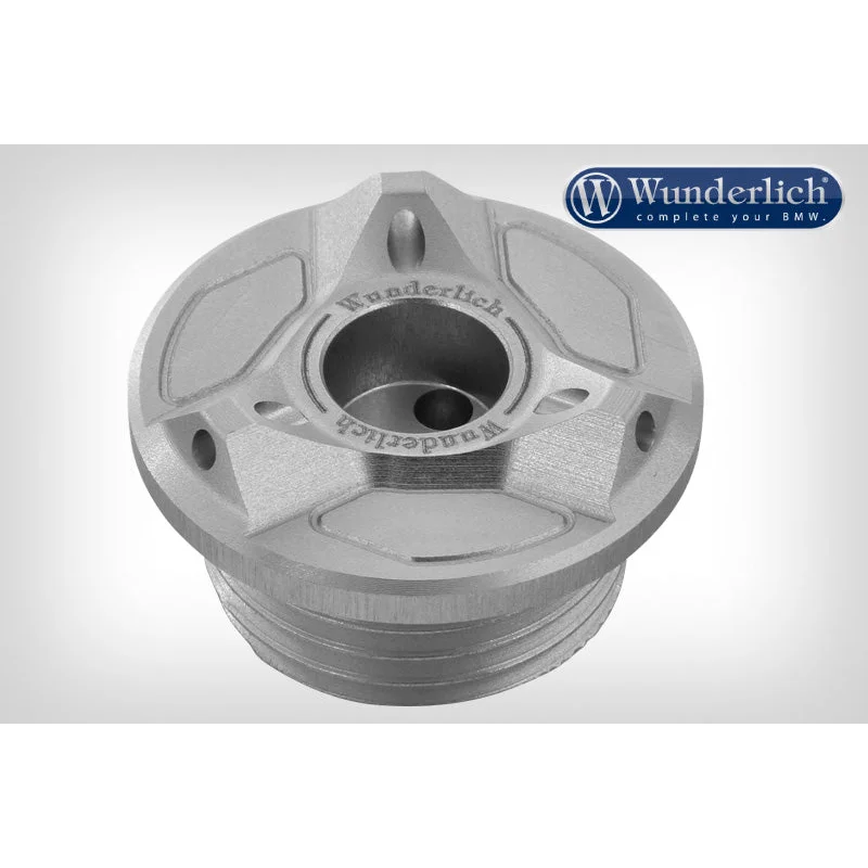 BMW Motorrad Ergonomics - Oil Filler Plug (with key) - Silver