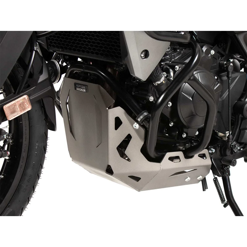 Honda Transalp XL 750 Protection - Skid Plate - Silver