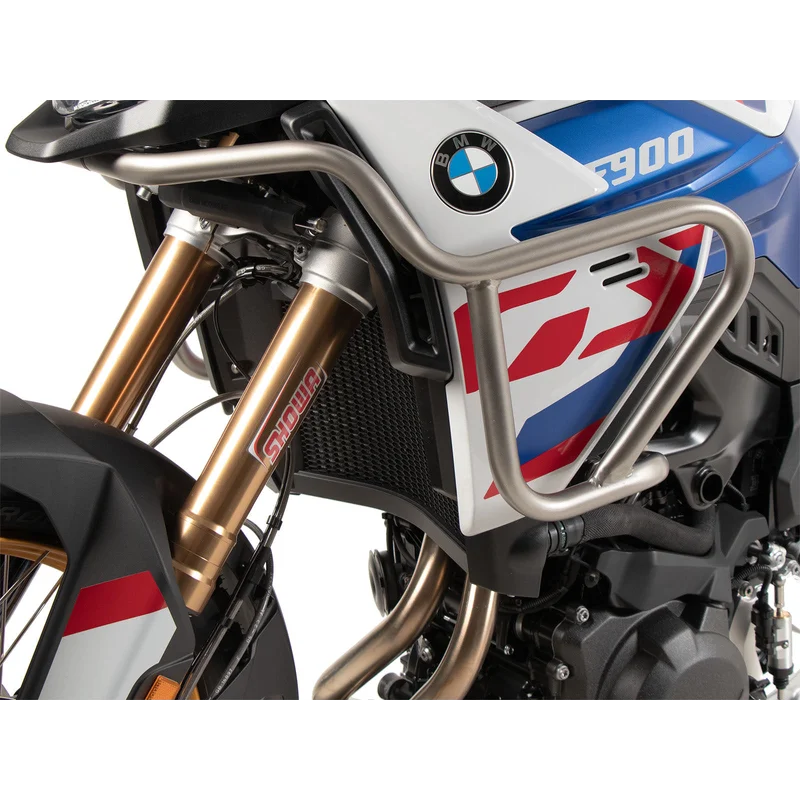 BMW F 900 GS Protection - Tank Guard - Stainless Steel - Raw