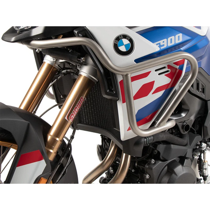 BMW F 900 GS Protection - Tank Guard - Stainless Steel - Raw