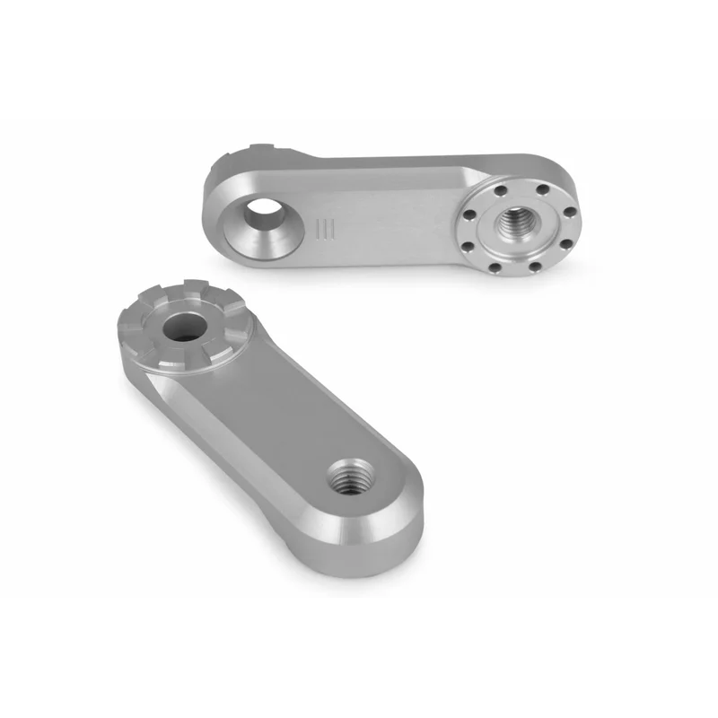 BMW GS Ergonomics - Vario Adapter EVO1 (Pair) - Silver / 50MM