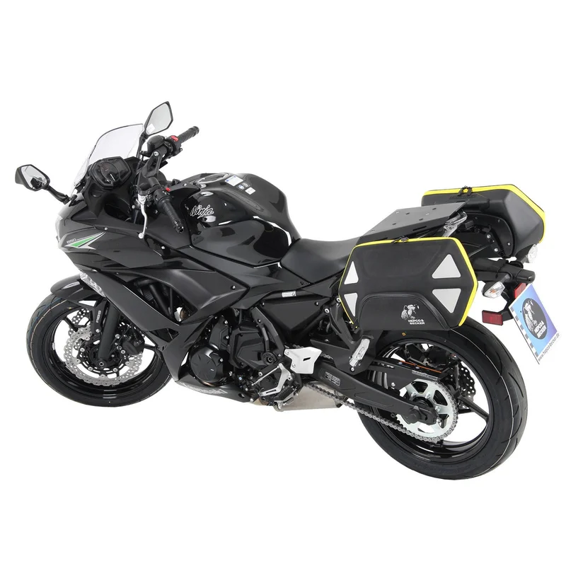 Kawasaki 650 Luggage - Sidecase Carrier - 'C-Bow'
