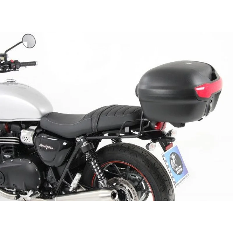 Triumph Twin 900 Series - Topcase carrier rack - Chrome