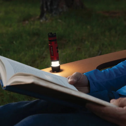 RADIANT 3-IN-1 LED MINI FLASHLIGHT - Black