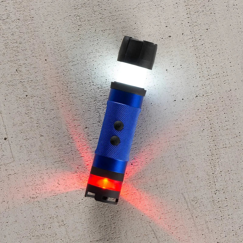 RADIANT 3-IN-1 LED MINI FLASHLIGHT - Black
