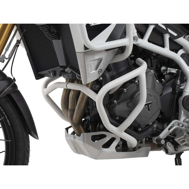 Triumph Tiger 850 & 900 Protection - Guard Engine - Black / Steel
