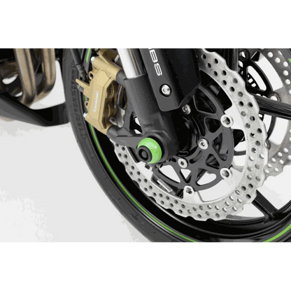 Suzuki Hayabusa Protection - Axle Sliders - Rear / Black