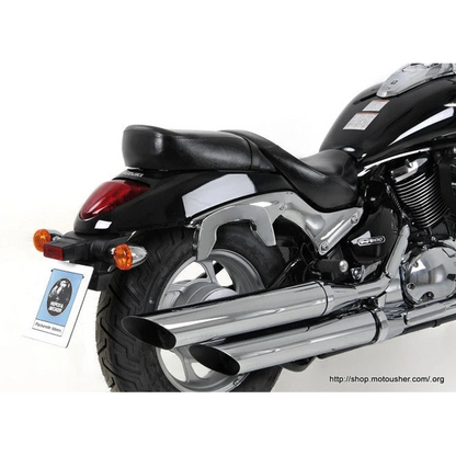 Suzuki Intruder M800 Sidecases Carrier - C-Bow (Chrome)